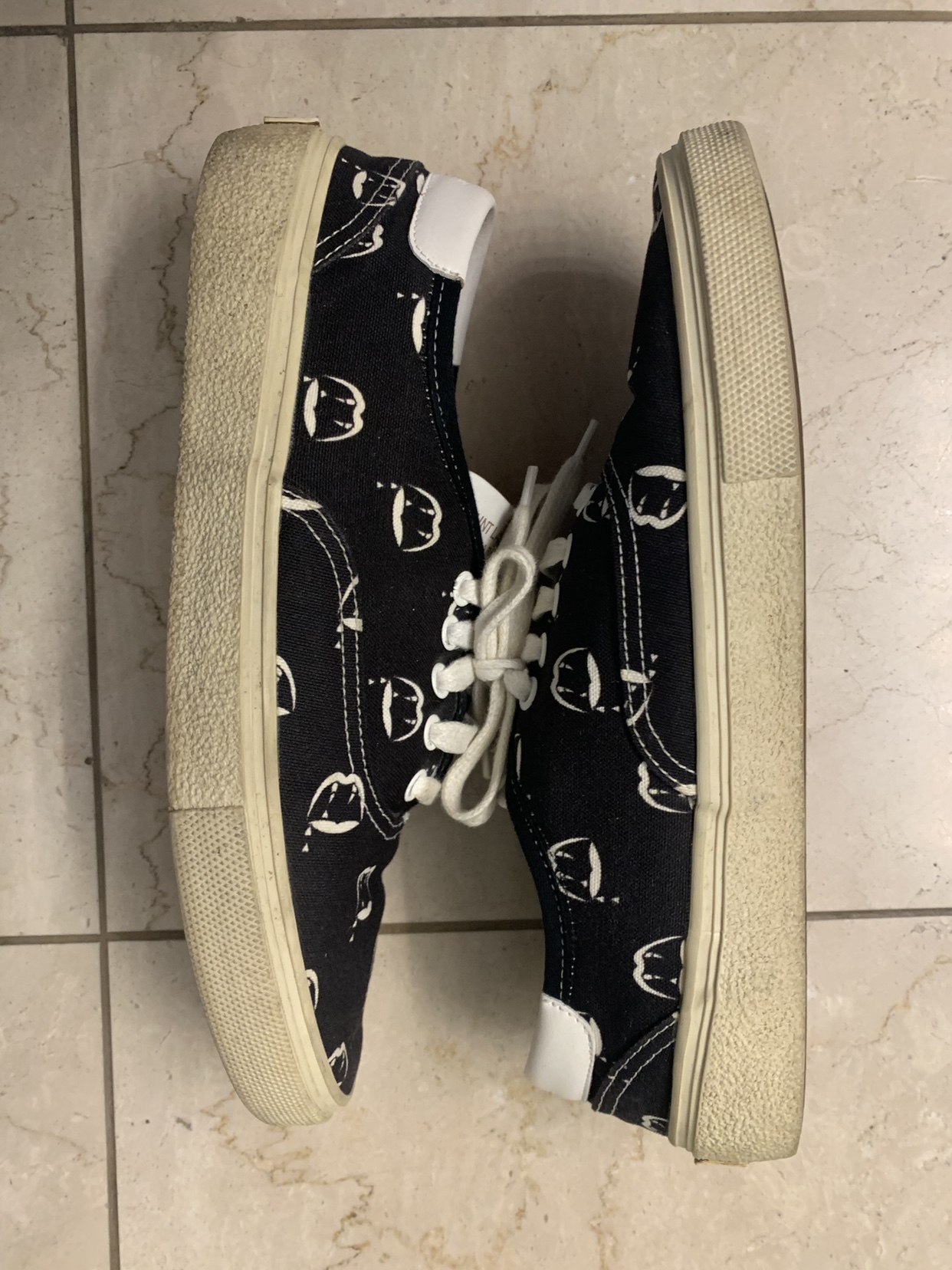 Saint Laurent Men’s Fangs Sneakers size 43 EU - photo 2