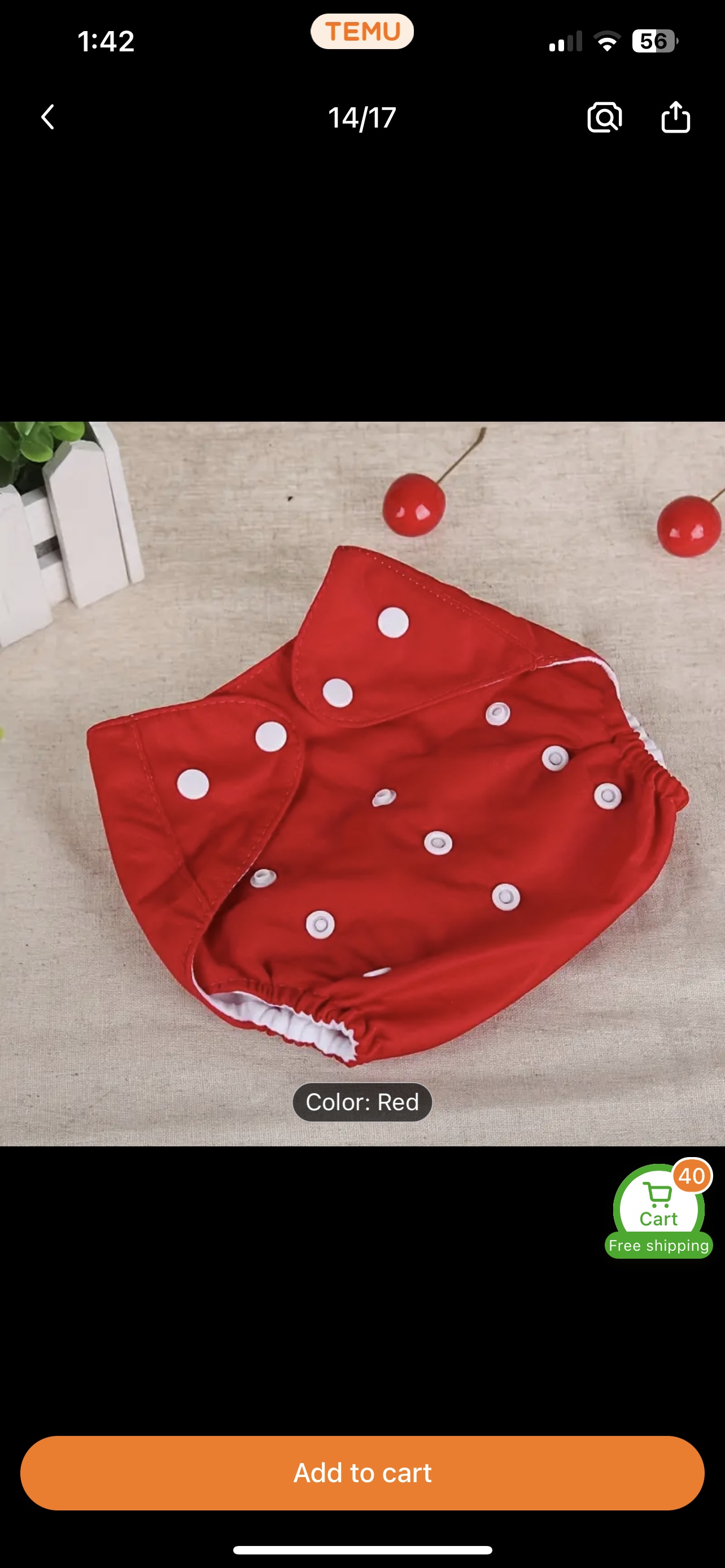Reusable Baby Cloth Diaper - photo 5