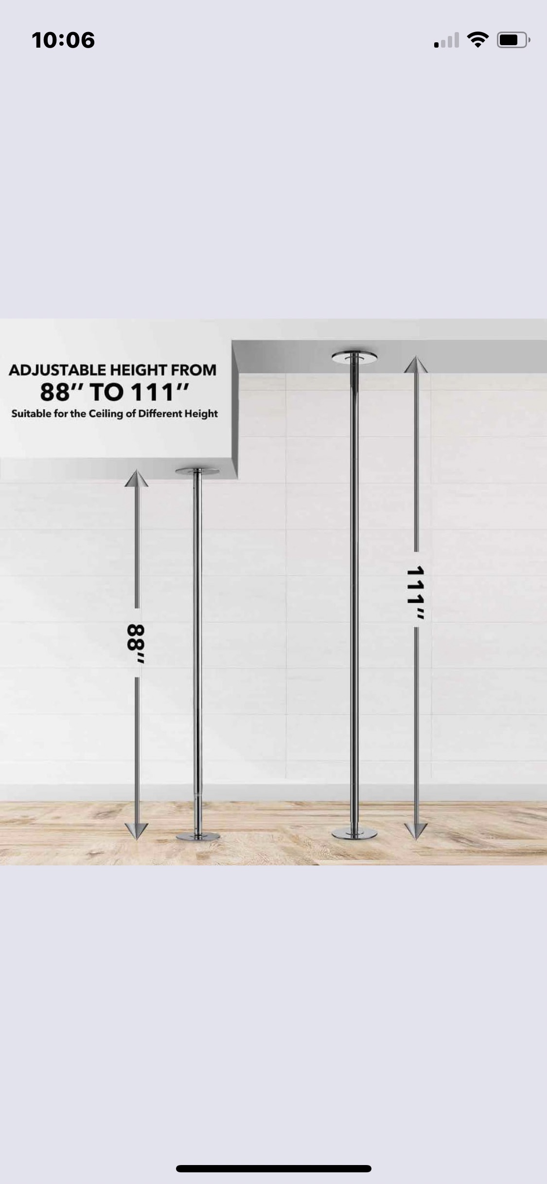 Adjustable Pole Dancing Pole - photo 2