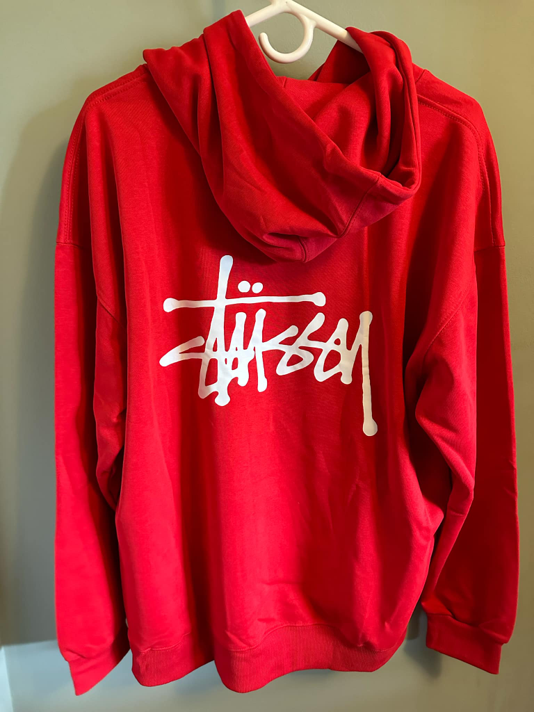 Stüssy Red Hoodie