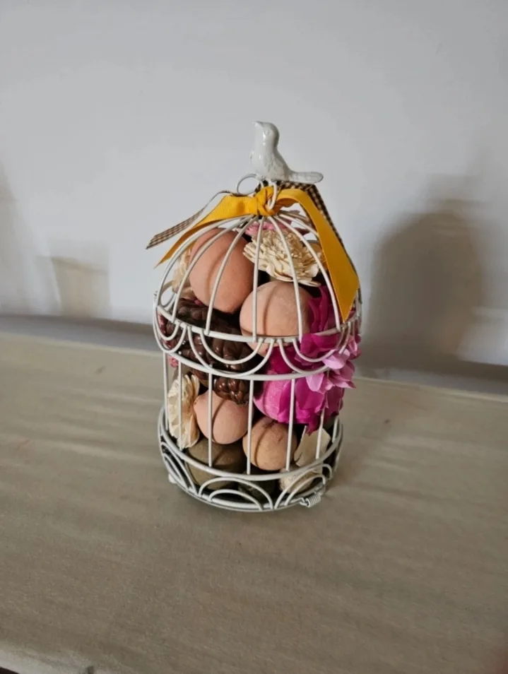 White Birdcage Decor thumbnail