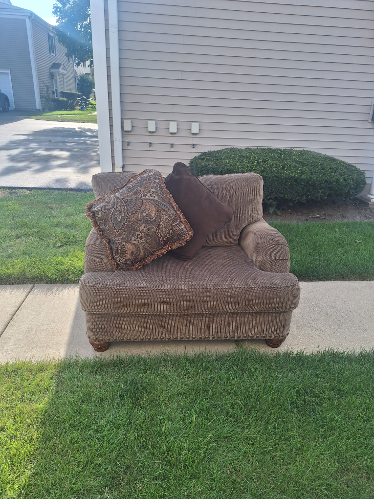 Lovely Brown Loveseat