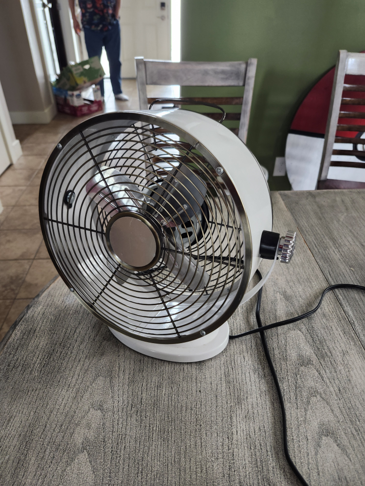 10" Metal Fan