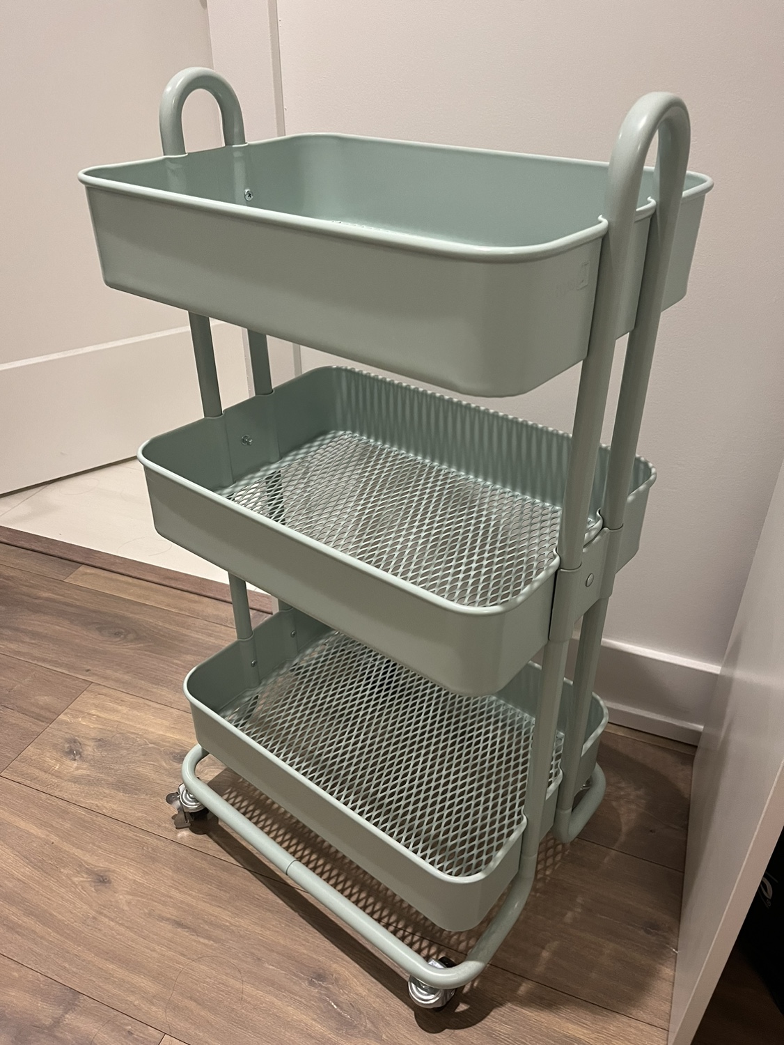 3-Tier Rolling Utility Cart