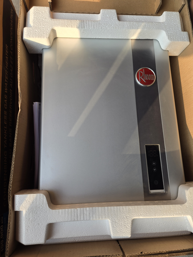 Rheem Condensing Tankless Gas Water Heater - photo 2