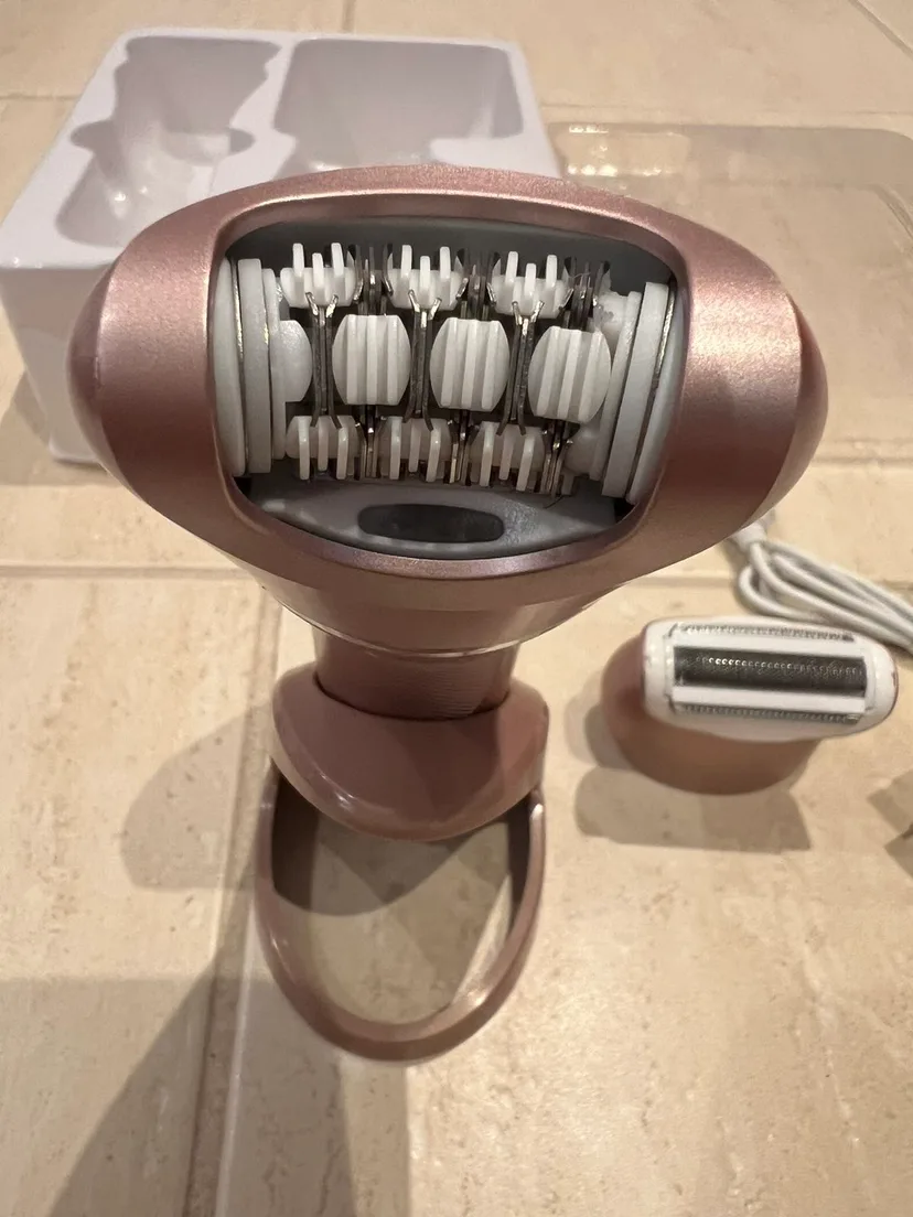 Hatteker Cordless Rechargeable Epilator image indicator(4)