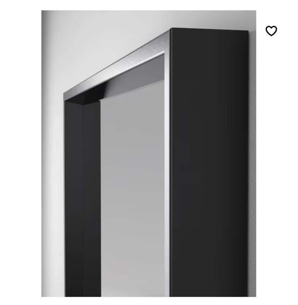 Black Framed  Mirror thumbnail