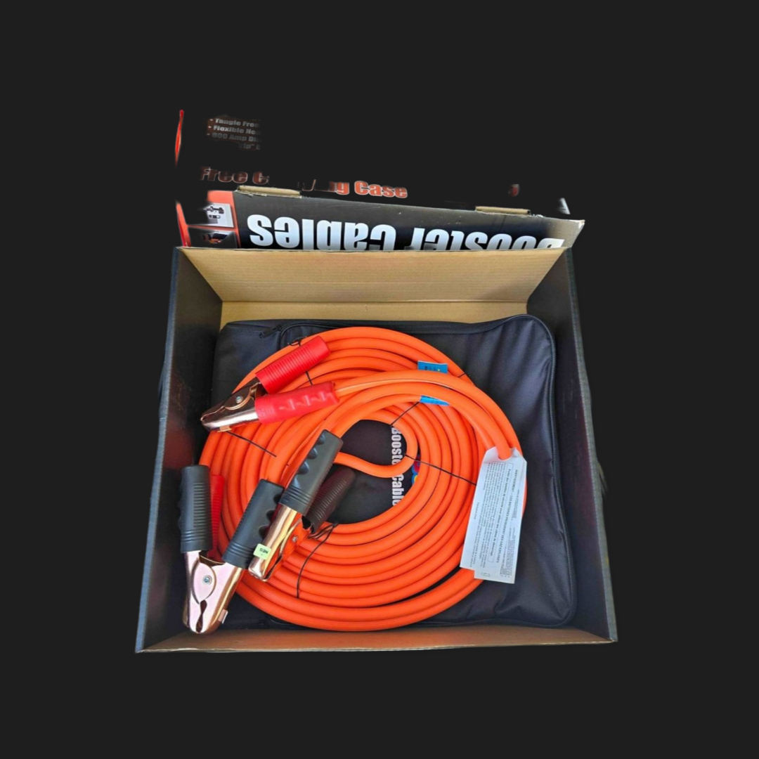 Pro Glo Booster Cables - 1 Gauge with Case - 30-ft - **NEW** - photo 2