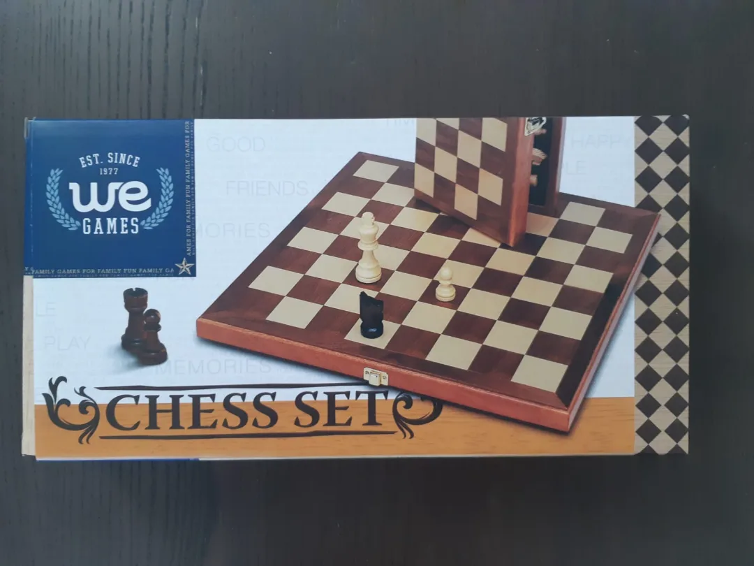 We Games Wooden Chess Set thumbnail