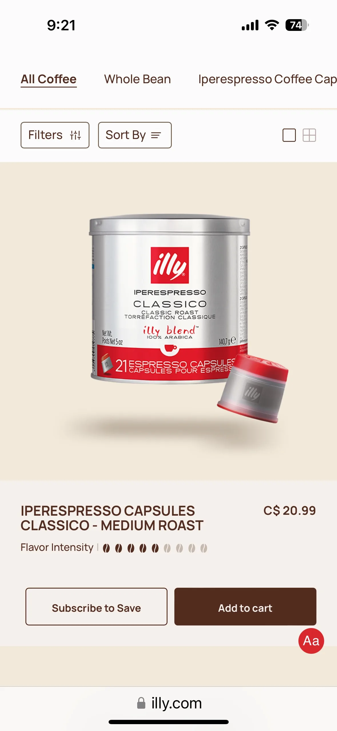 Illy X7.1 Iperespresso Machine - Black image indicator(2)