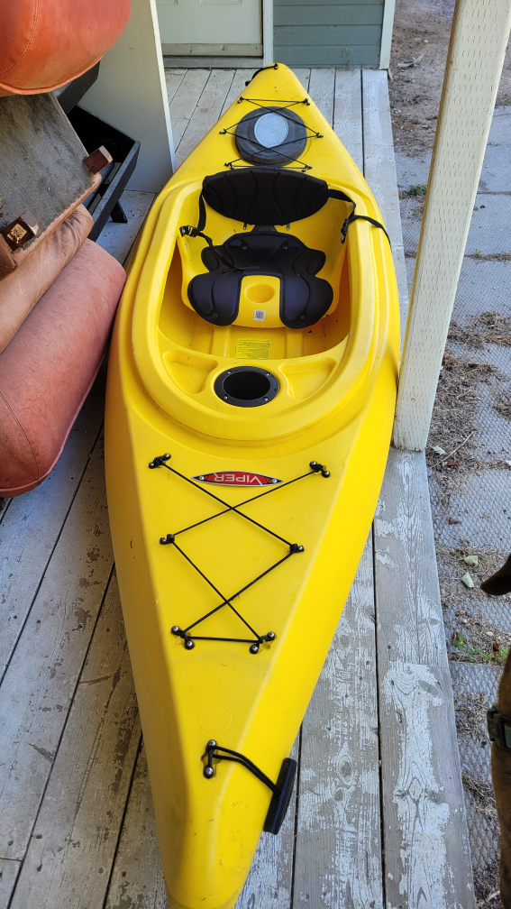 Yellow Viper Kayak