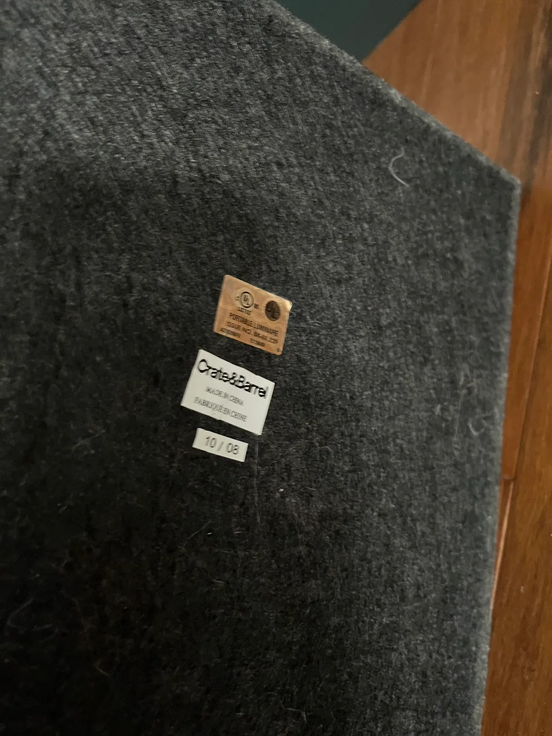 Crate & Barrel Lamp Desk Table Nightstand image indicator(7)