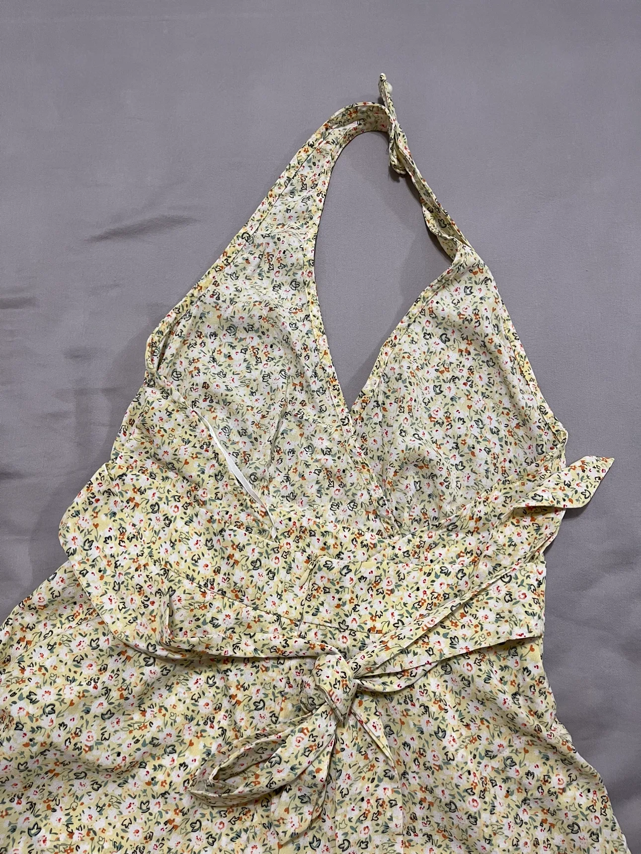 Floral Print Romper image indicator(2)