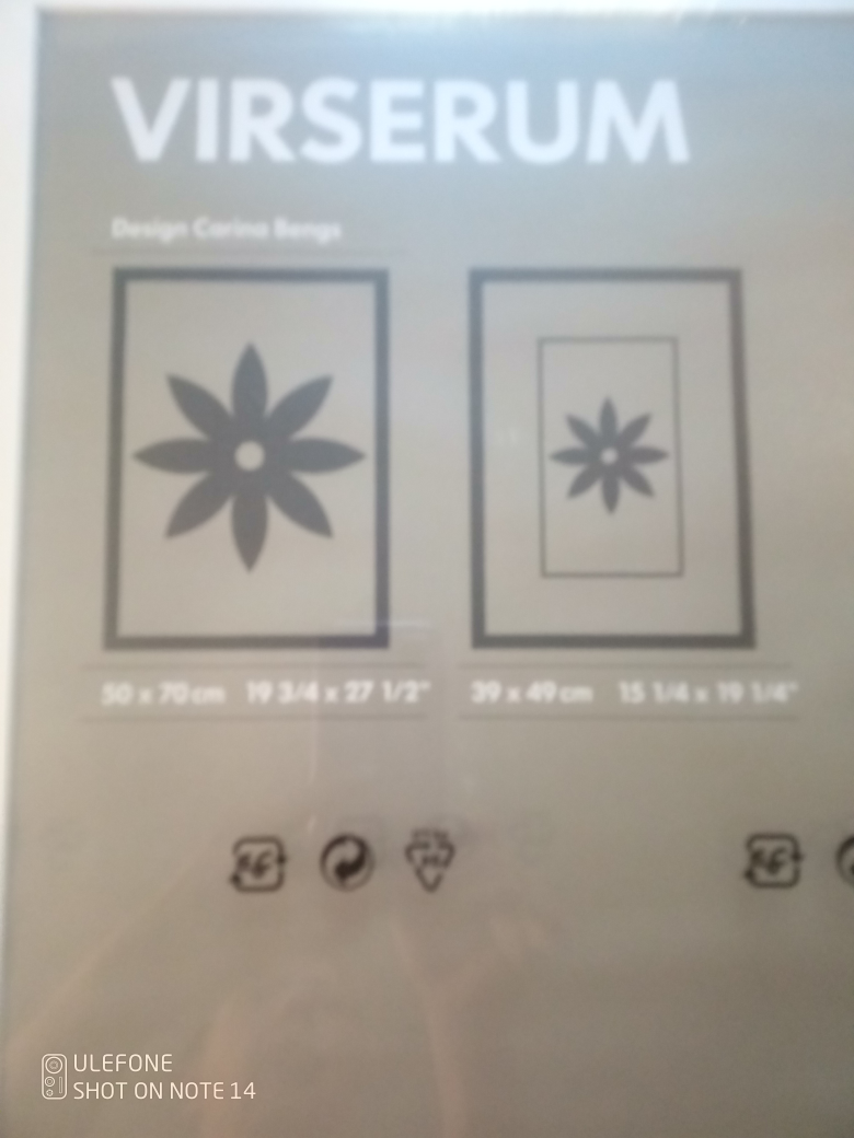 IKEA VIRSERUM Picture Frames x2 - photo 3
