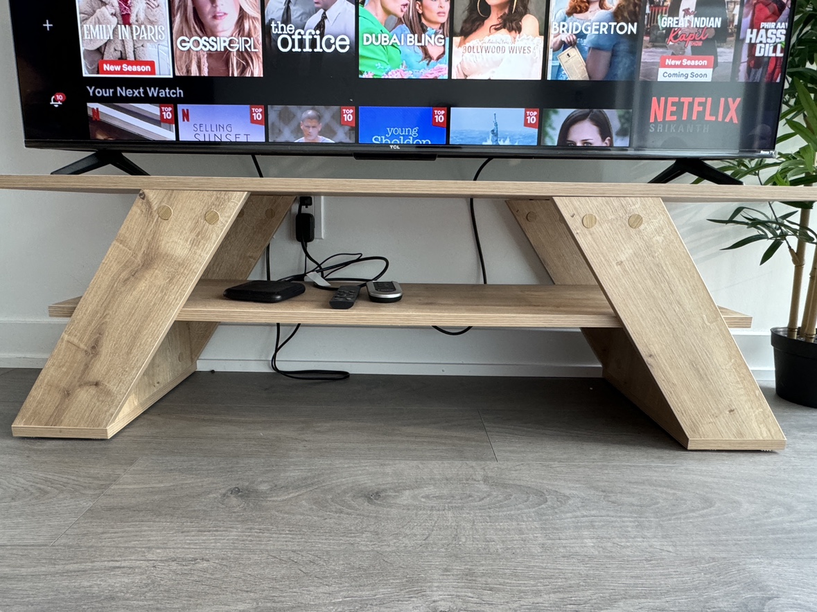 Wooden TV Stand for sale
