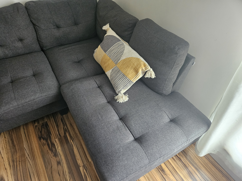 Grey Sectional Sofa - photo 4