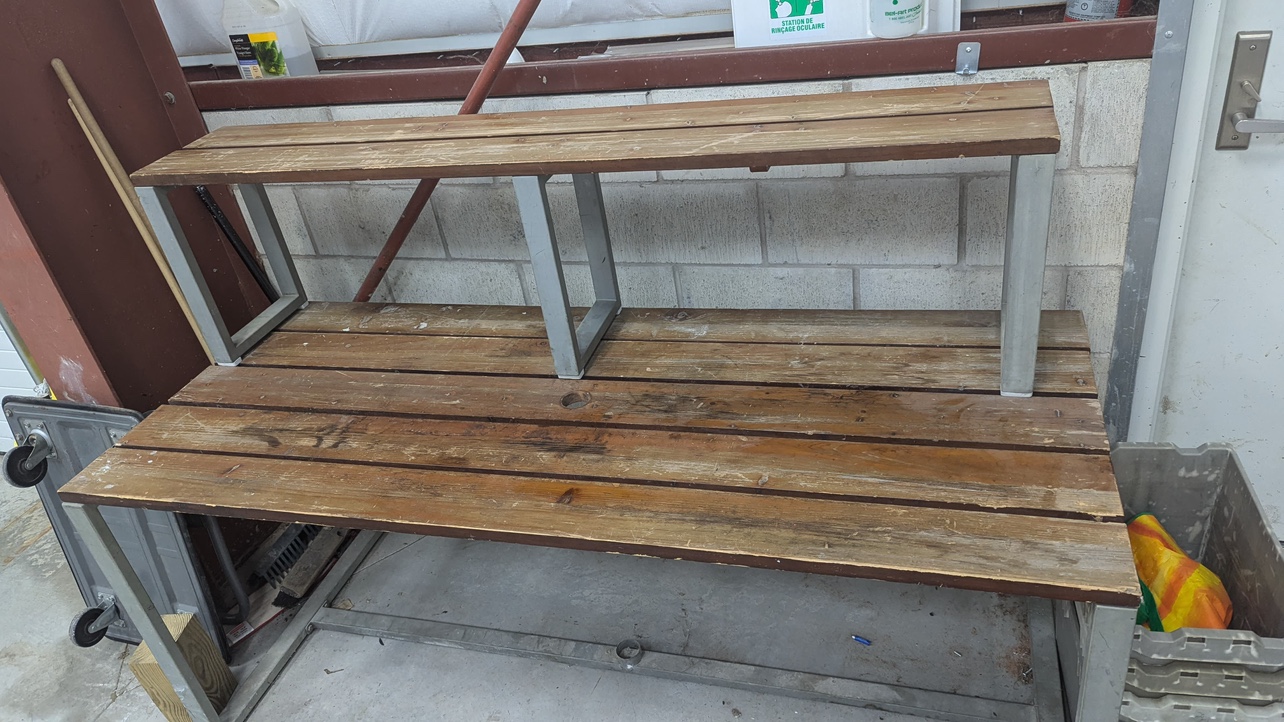 Picnic Table and Bench - photo 2