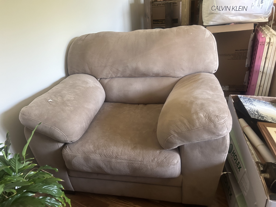 Brown Sofa and Armchair Set - photo 3