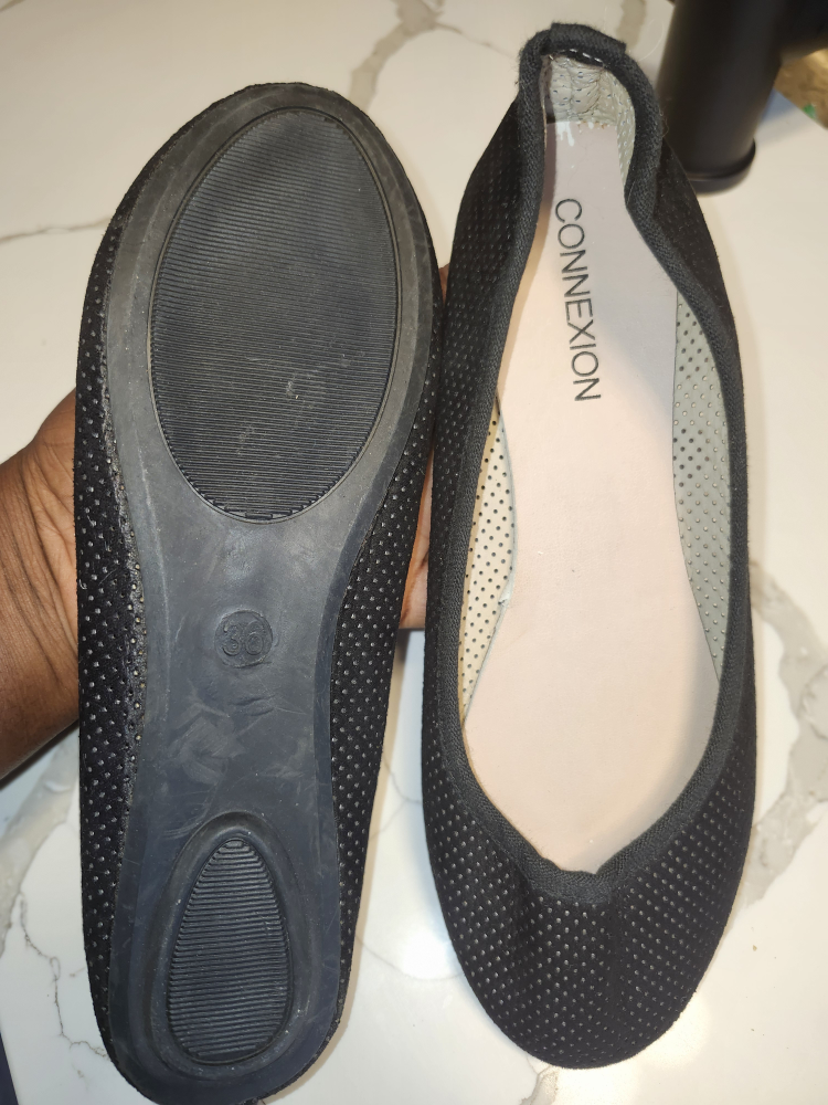 Black Ballet Flats - photo 3