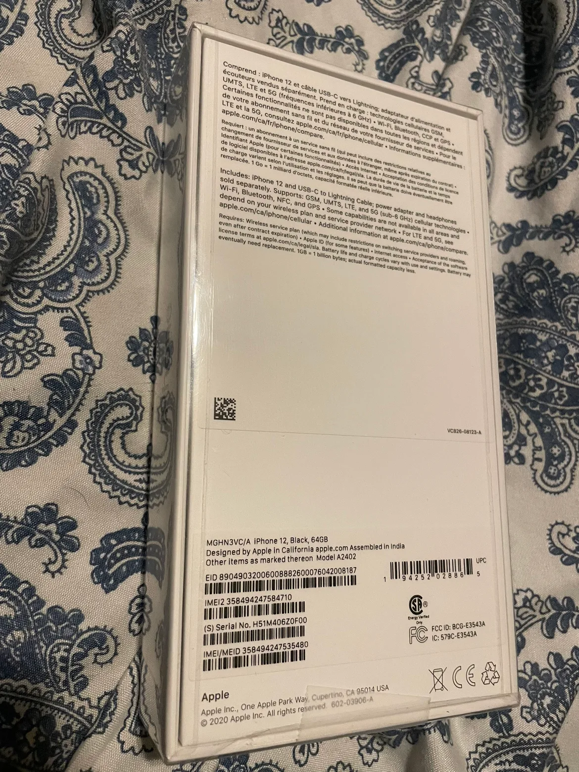 iPhone 12 - 64GB - Black Brand new image indicator(2)