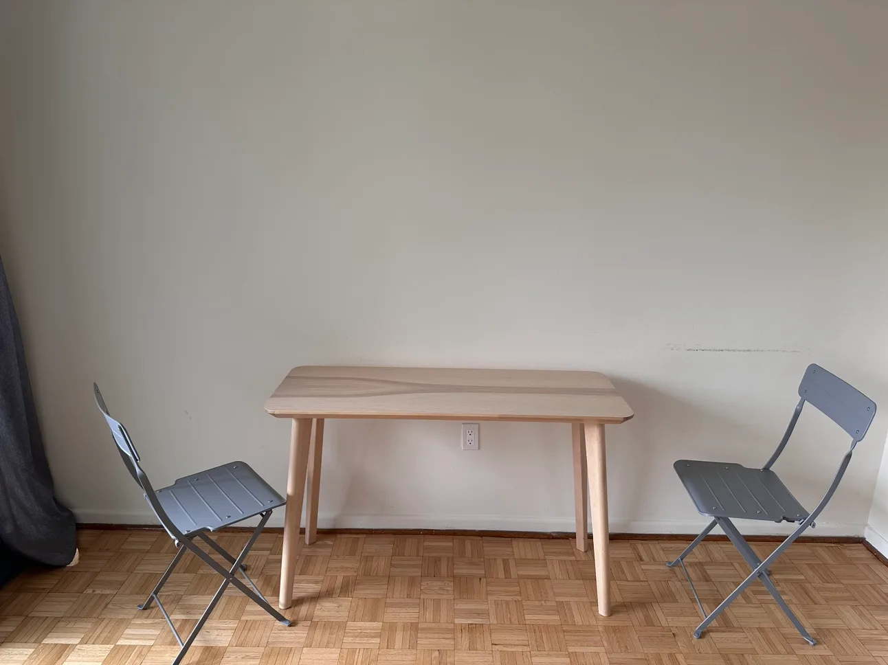 Table / Desk / IKEA / Small wooden table thumbnail