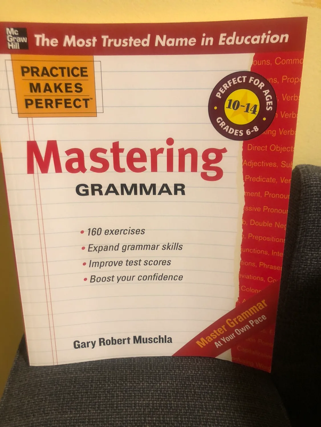 Mastering Grammar, Grades 6-8 thumbnail