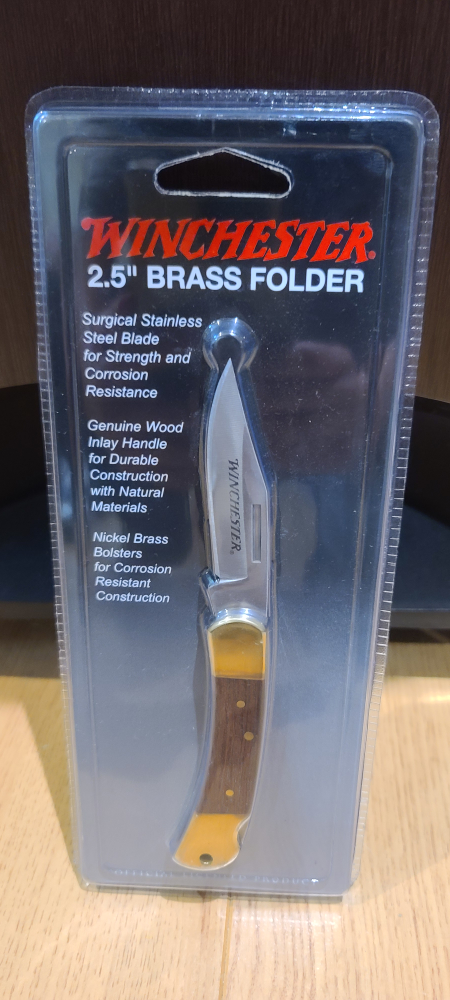 BNIP 2.5" Winchester Brass Folder