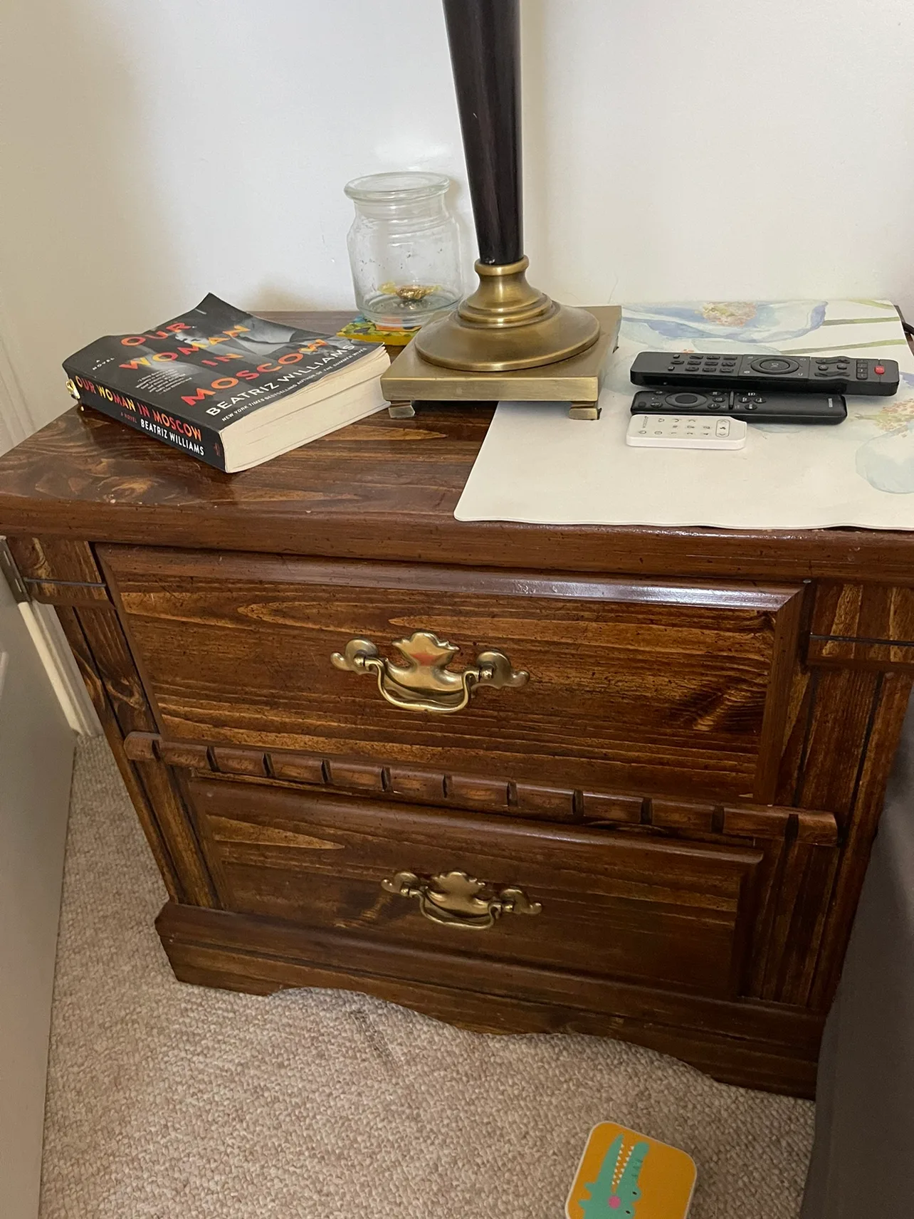 Wooden Nightstand thumbnail