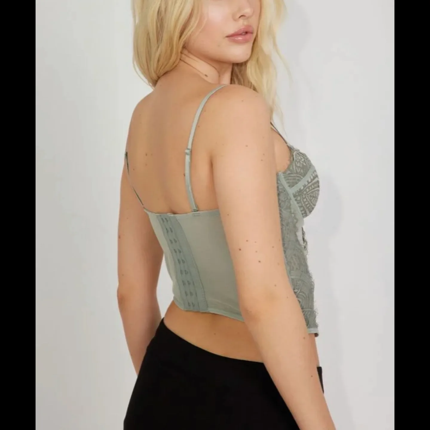 NEW WITH TAGS - GARAGE - Chrishell Lace Mesh Bustier image indicator(4)