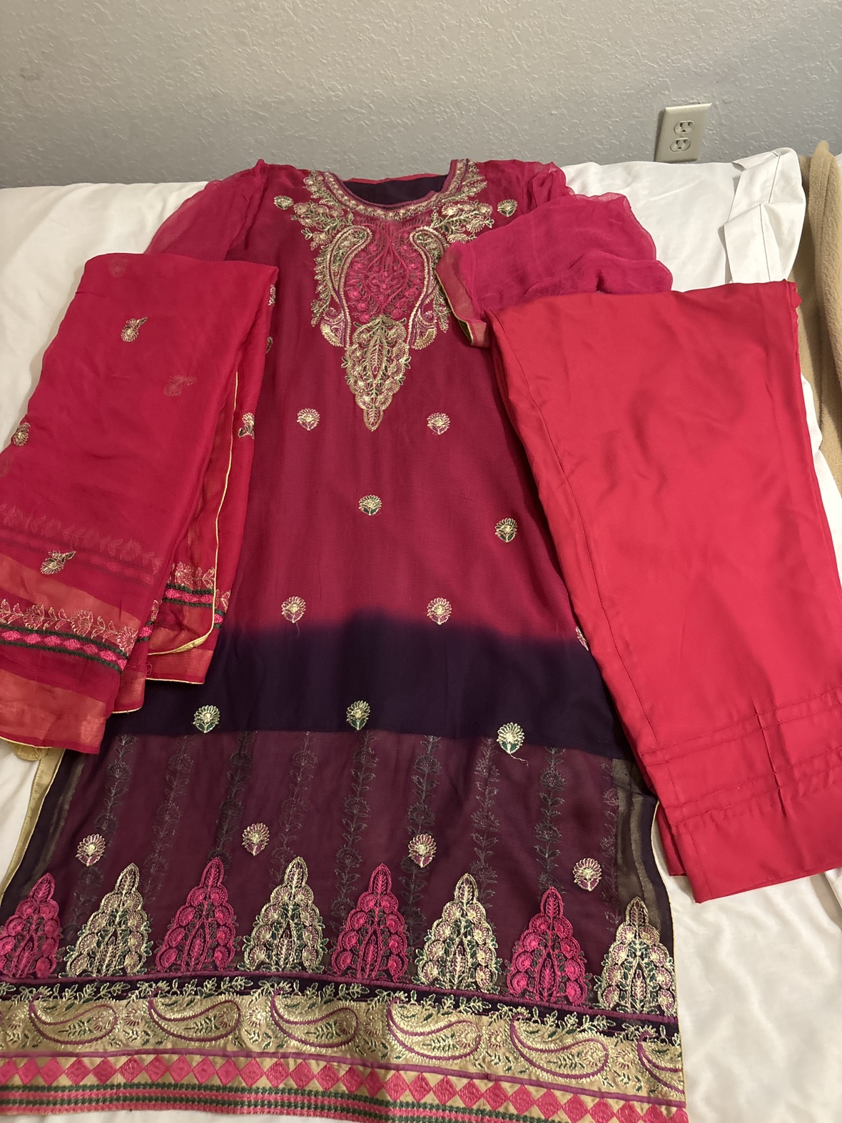 Palazzo Kameez Suit , - photo 5