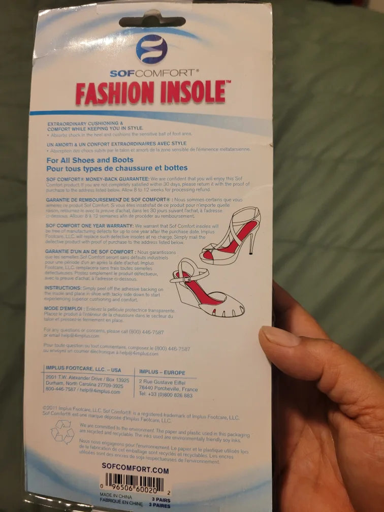 🧡SofComfort Fashion Insoles image indicator(3)