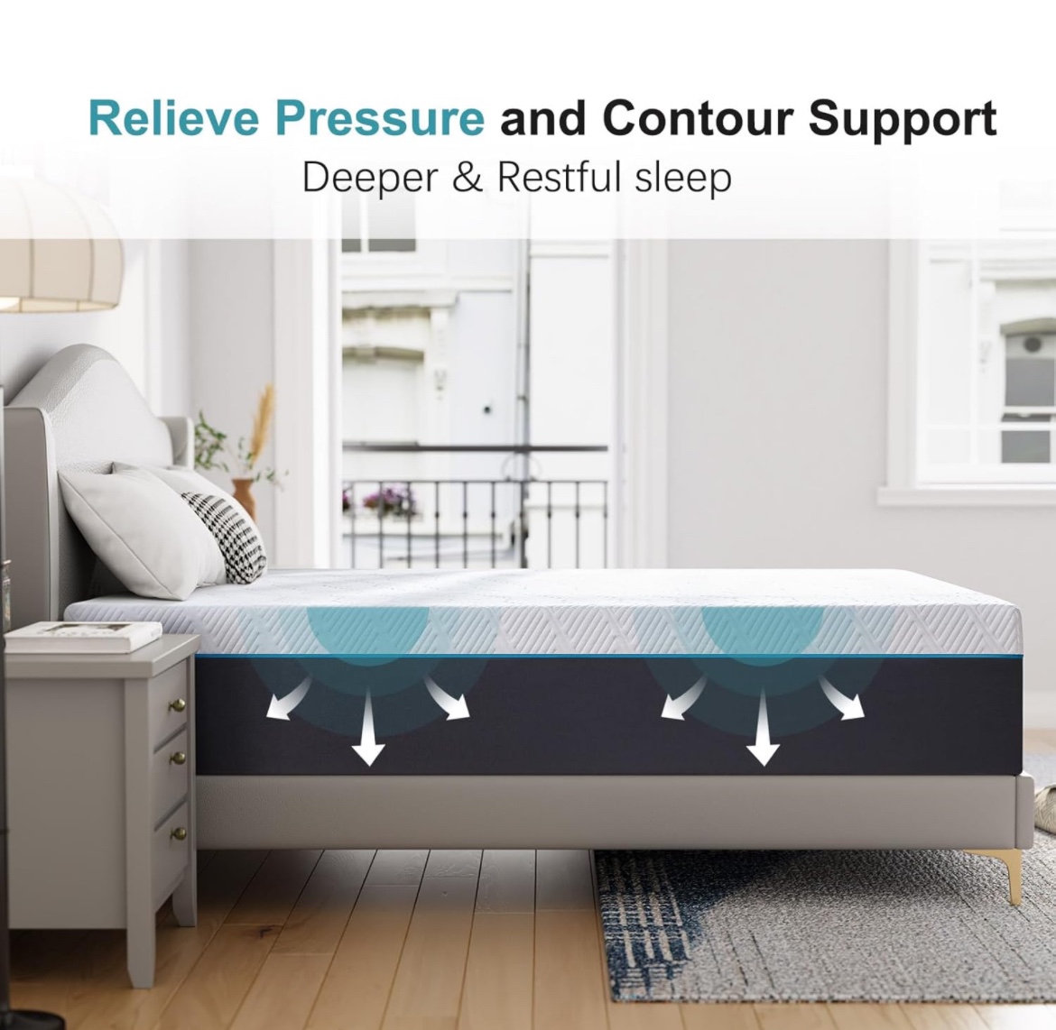 Memory Foam Queen Mattress - photo 3