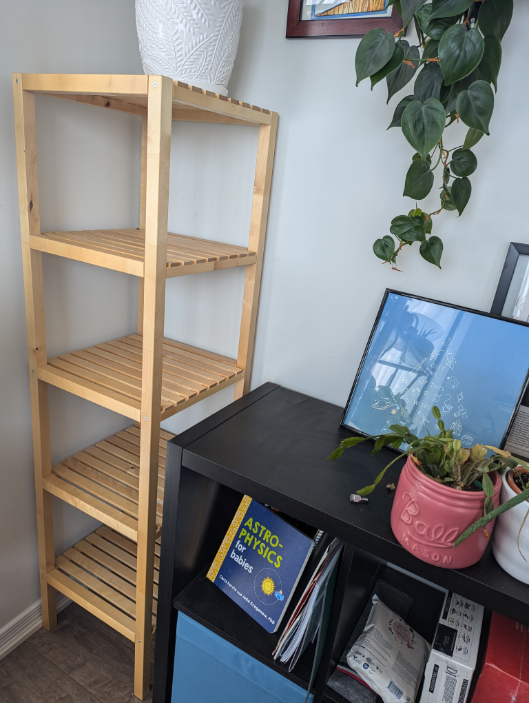 Ikea Bamboo Shelf Unit - photo 2