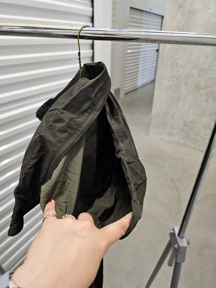 Green Rain Jacket - Babaton image indicator(6)