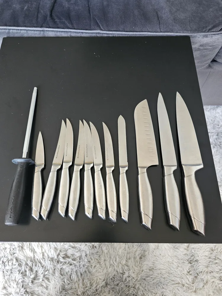 KitchenAid Stainless Steel Knife Block Set, 13-pieces image indicator(4)