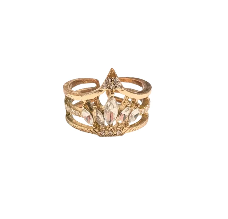 Gold Crown Ring thumbnail
