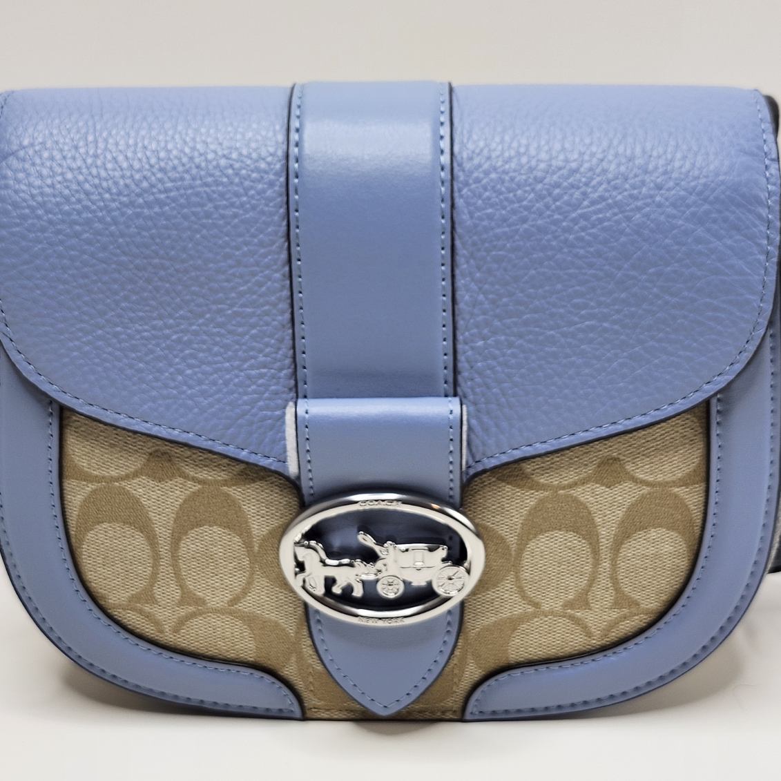 Coach Signature Logo Leather Crossbody Bag - photo 2