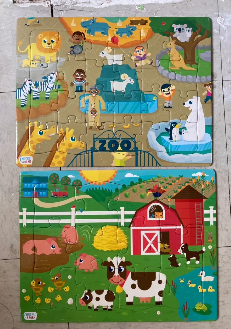 2 Puzzles $7for both