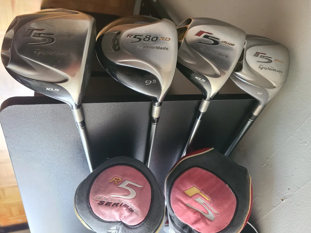 TaylorMade R5 Dual Driver Titanium Golf Club Golfing Sport image indicator(2)