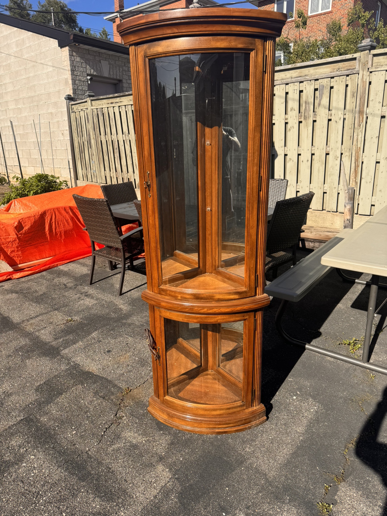 Wood Dresser with Mirror - photo 4