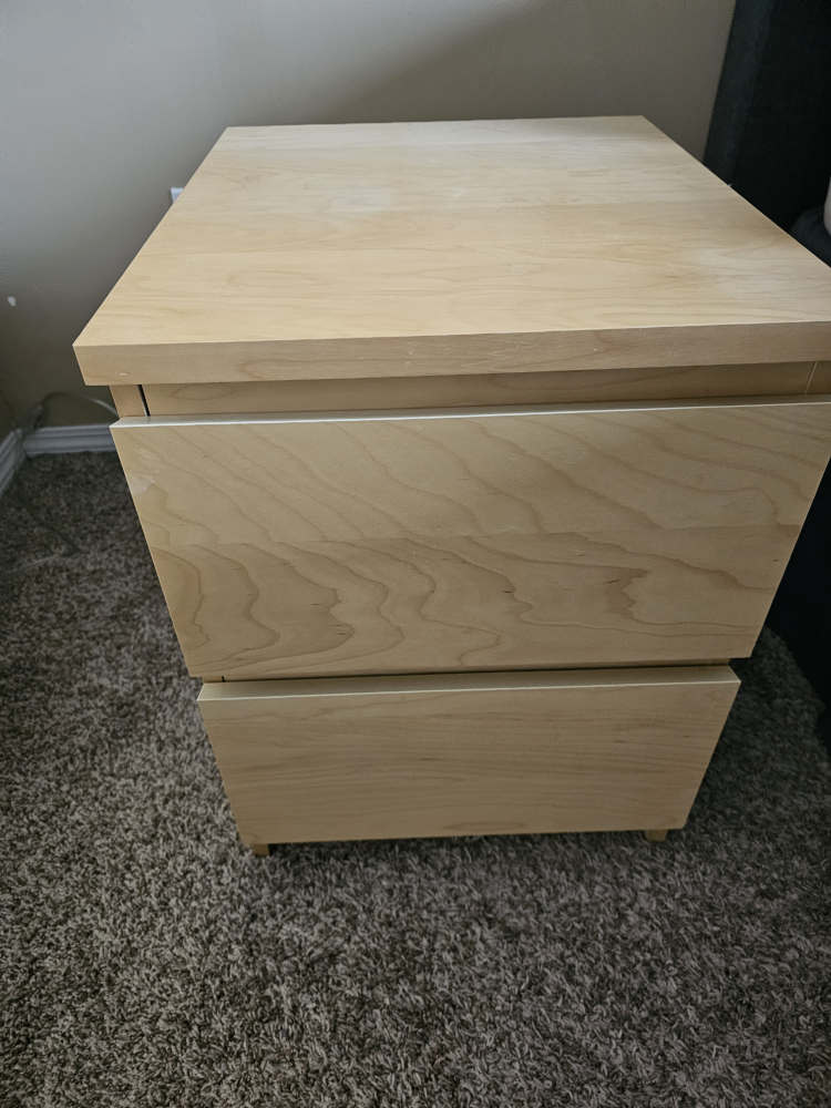 Two Drawer Nightstand