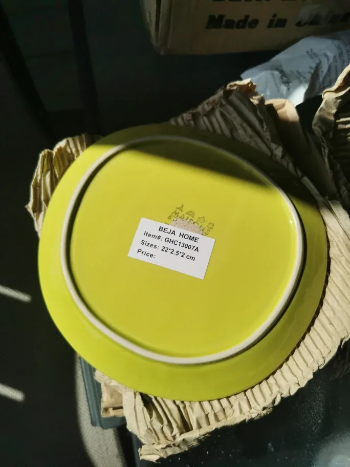 Beja Home Green Plates image indicator(3)