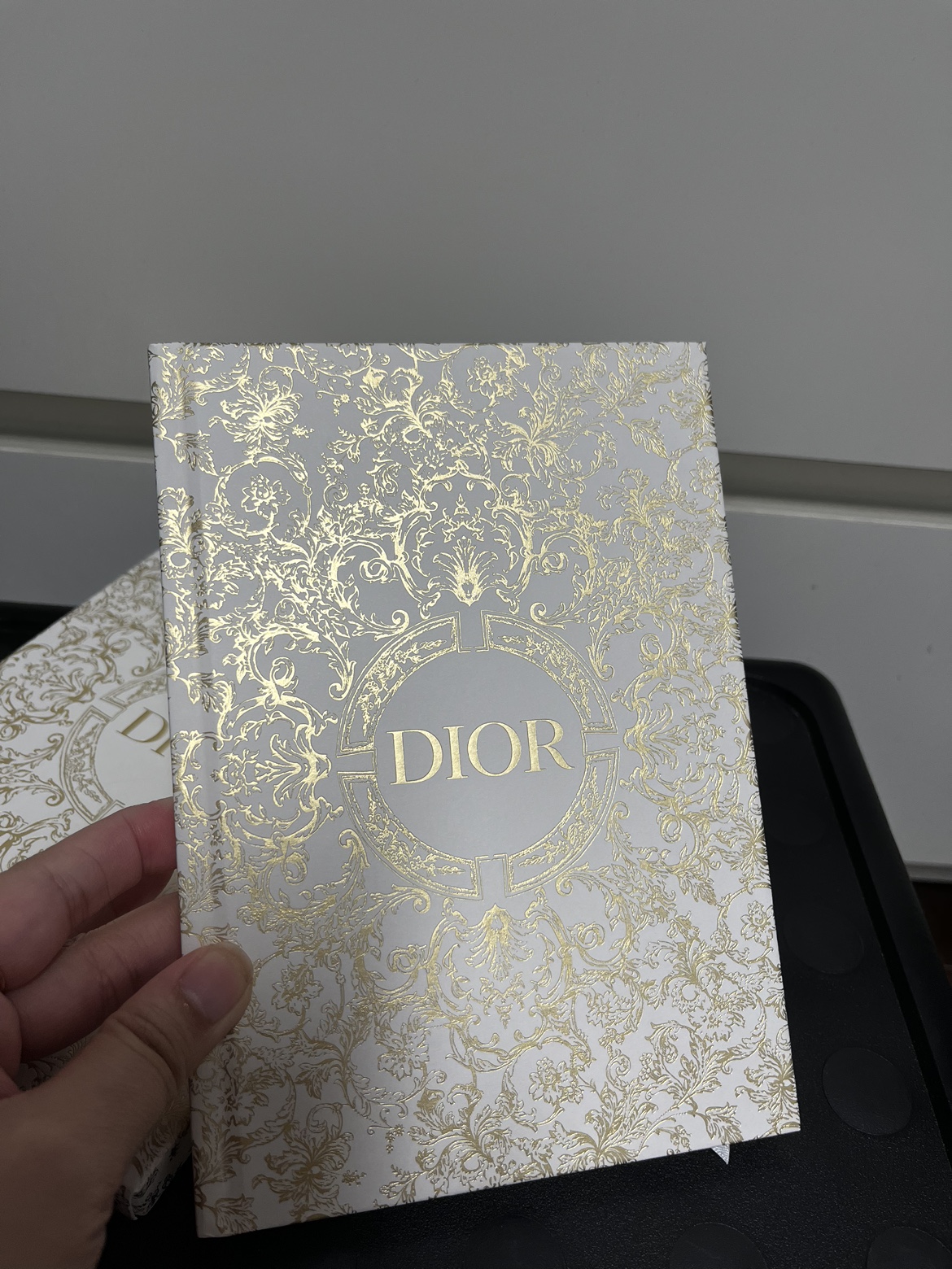 Dior Notebook white and gold - photo 2