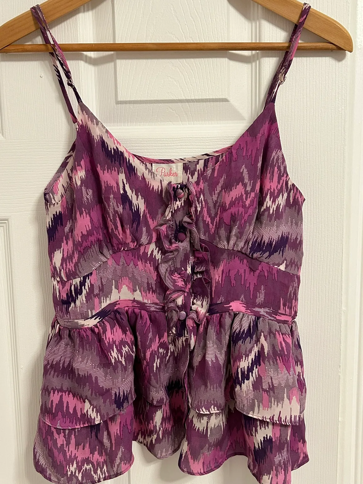 Parker Purple Silk Top image indicator(6)