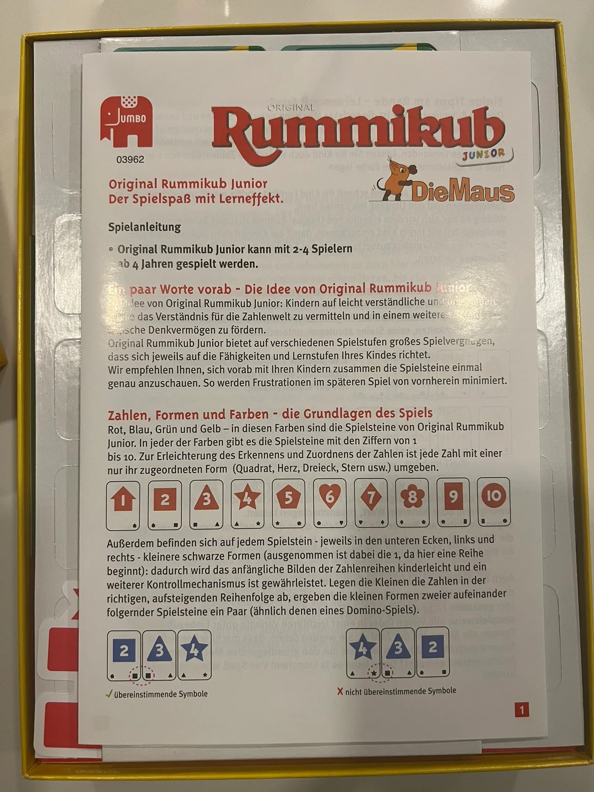 Original Rummikub Junior - Die Maus - Game image indicator(3)