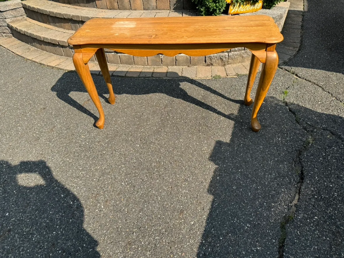Wooden Console Table “Couch” Table thumbnail