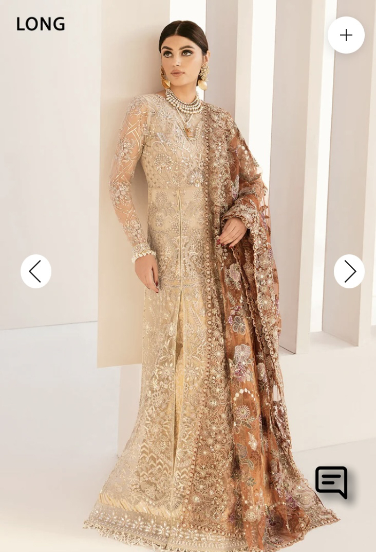 Embroidered 3 pc Net Maxi Dress Imported from Pakistan - photo 2
