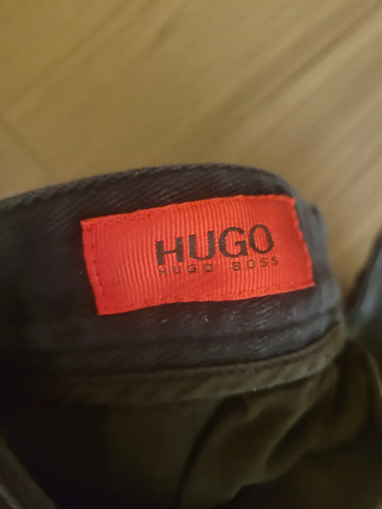 Hugo Boss Black Jeans with Silver Rings image indicator(3)