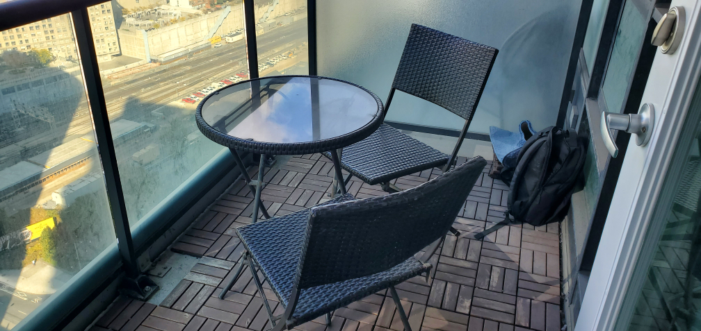 Patio Set - 2 chairs and a table