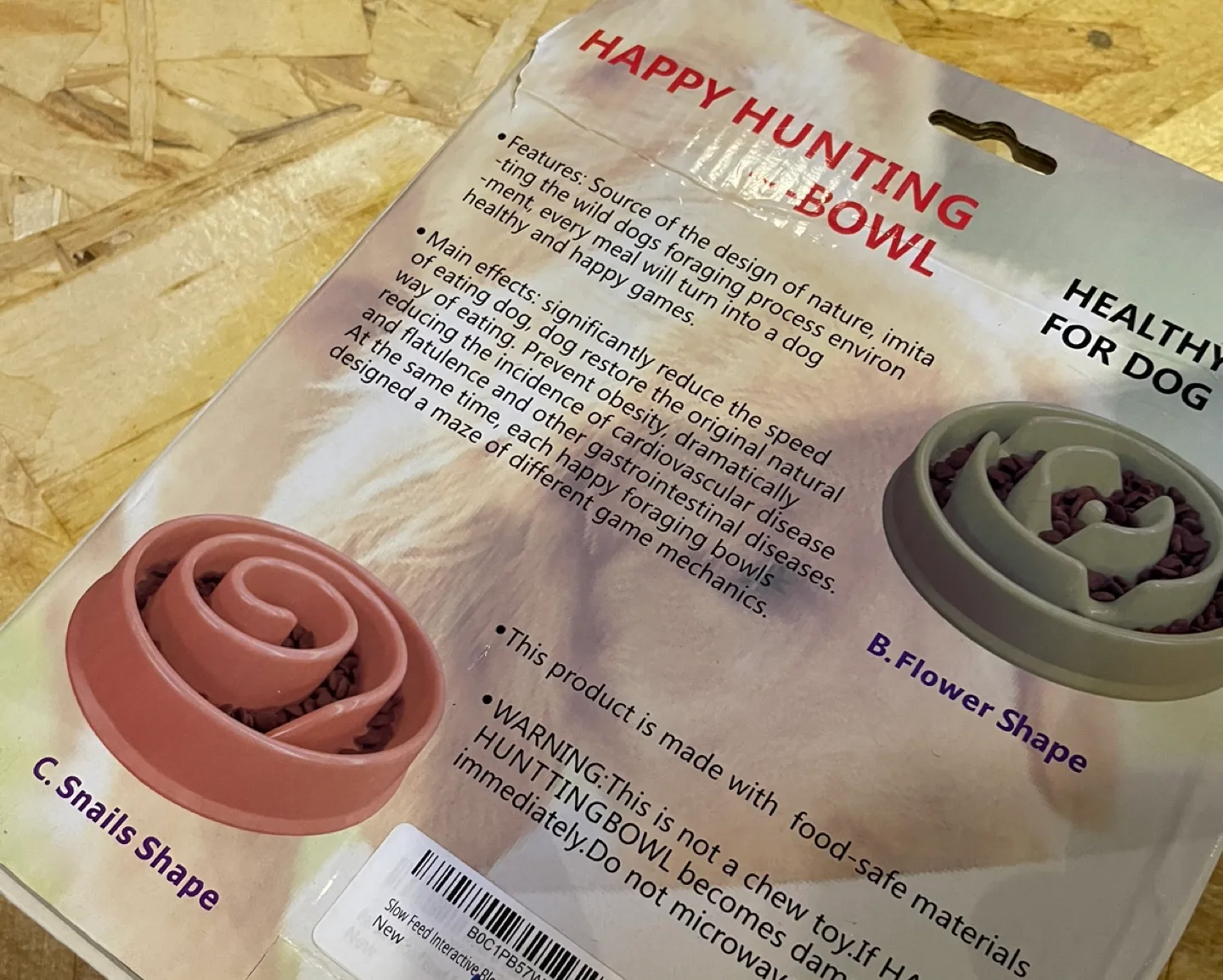 Happy Hunting Bowl Dog Slow Feeder image indicator(2)